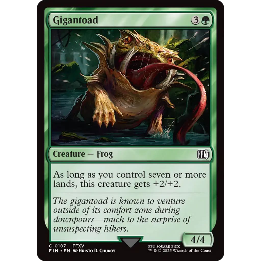 Gigantoad (FIN-187) - Single