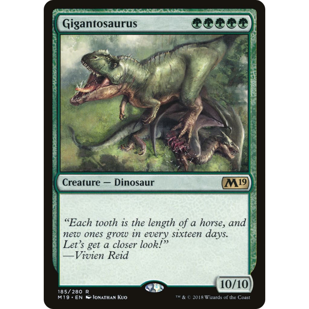 Gigantosaurus (M19-185) - Single
