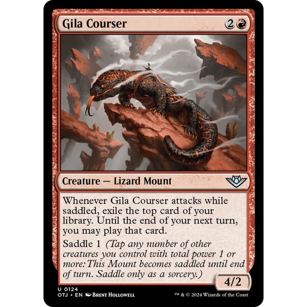 Gila Courser (OTJ-124) - Single