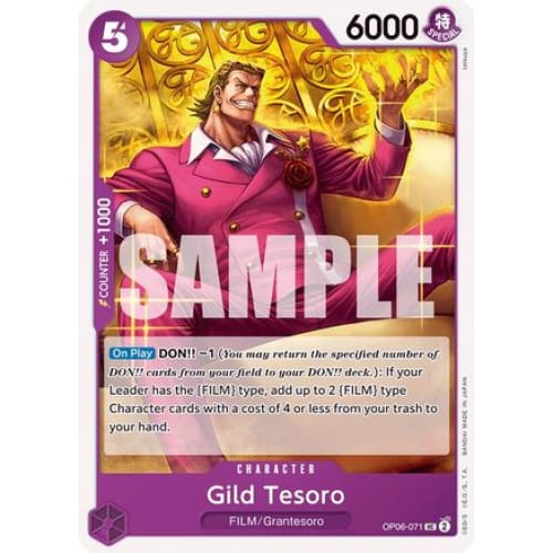 Gild Tesoro OP06-071 UC Wings of the Captain - Single