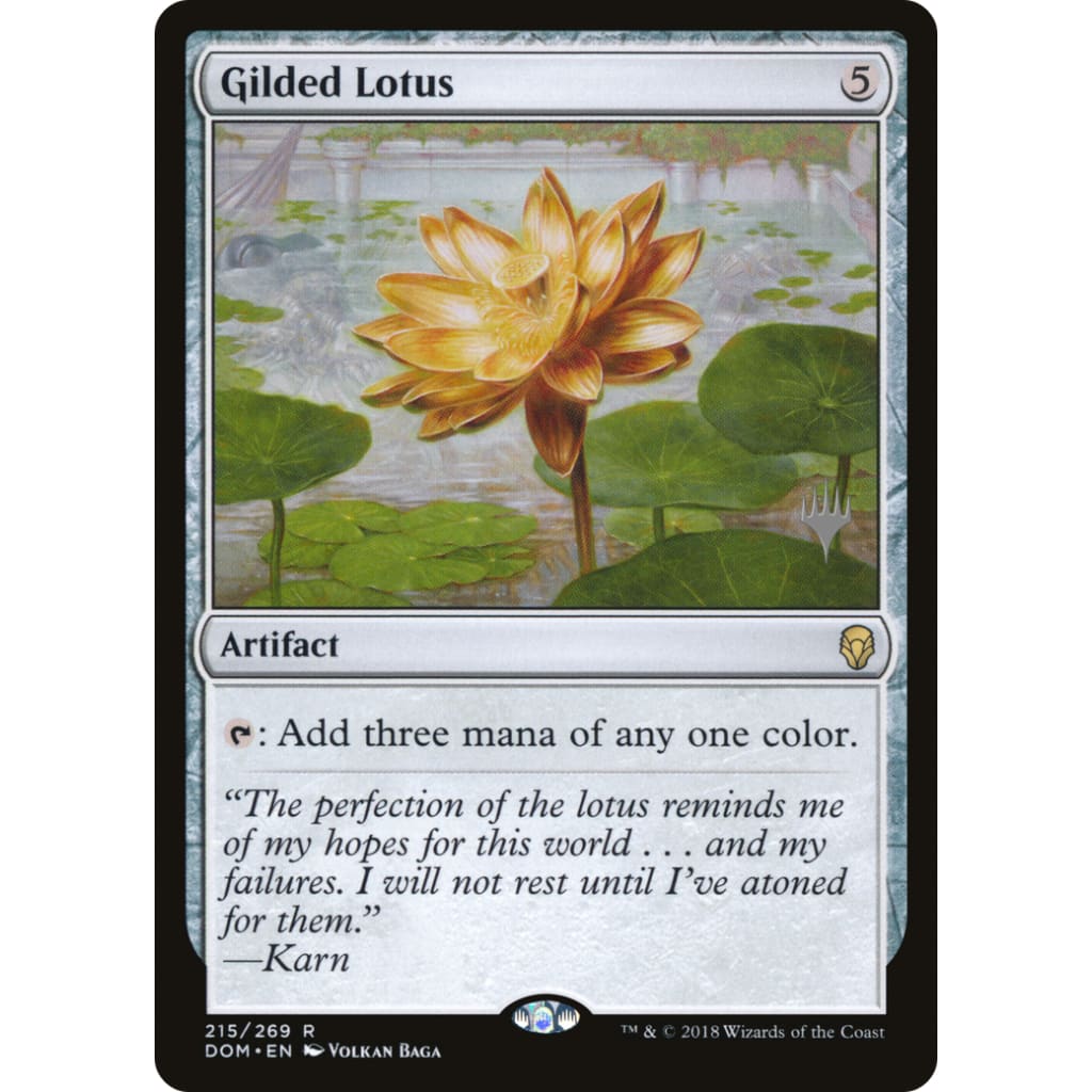 Gilded Lotus (PDOM-215P) - Single