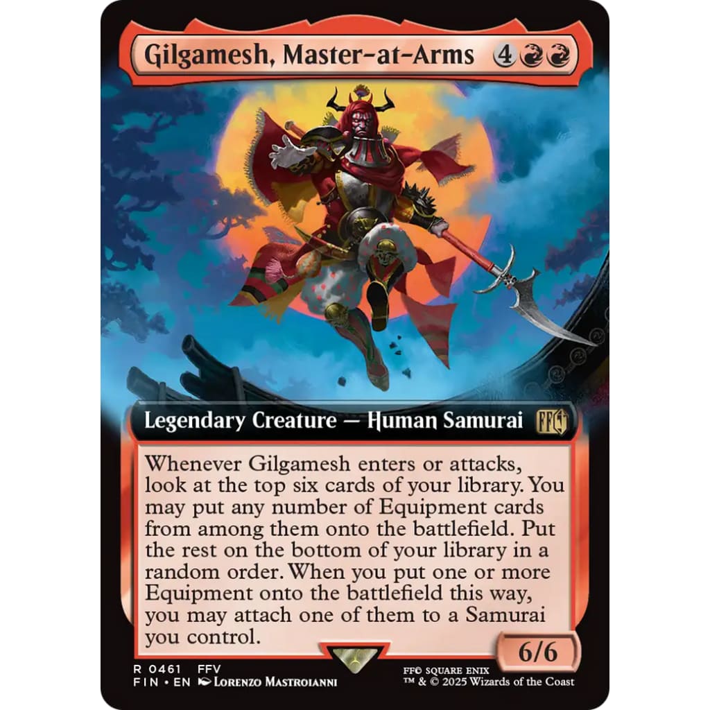 Gilgamesh Master-at-Arms (FIN-461): (Extended Art) - Single
