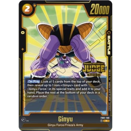 Ginyu - FB01-108 (Judge Pack (Store Judge) 01) (FB01-108)