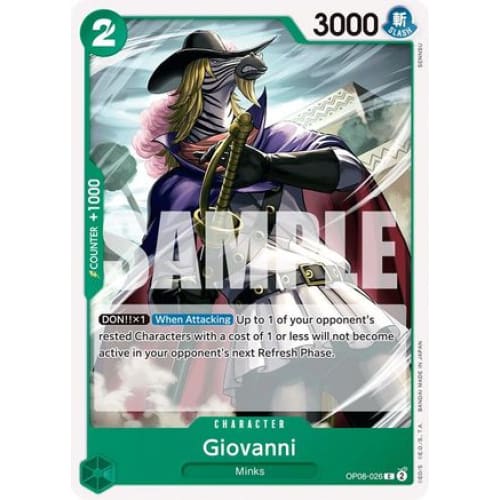 Giovanni OP08-026 C Two Legends - Single