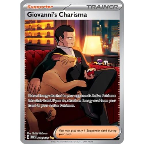 Giovanni’s Charisma - 204/165 (204) Special Illustration