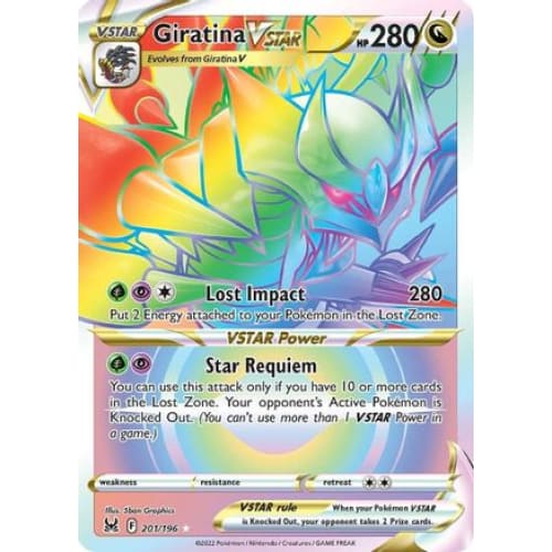 Giratina VSTAR (201/196) Holo Rare Holofoil - Single
