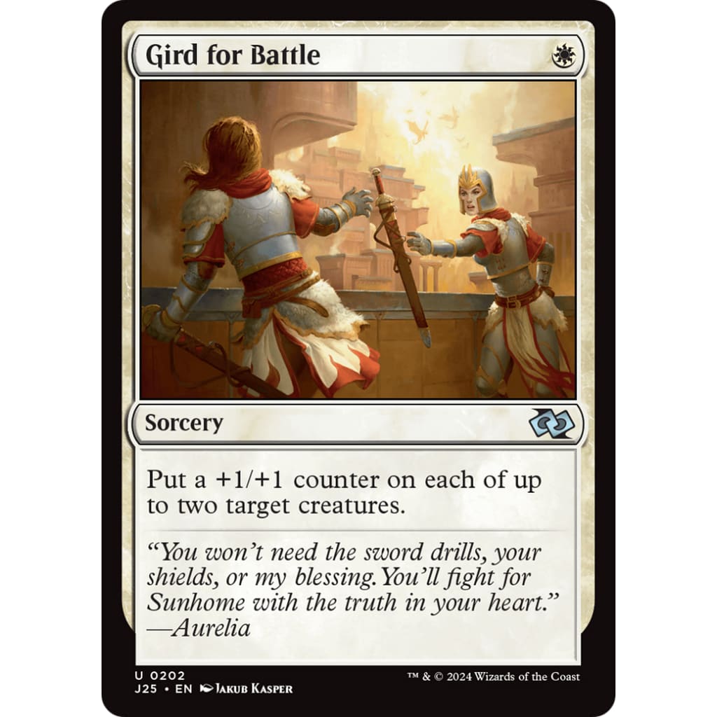 Gird for Battle (J25-202) - Single