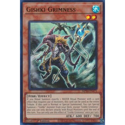 Gishki Grimness - MP24-EN171 Ultra Rare 1st Edition - Single