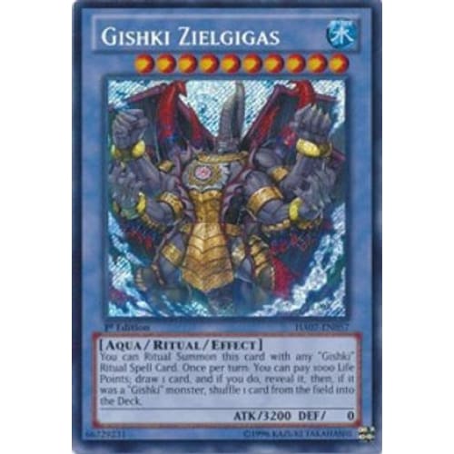 Gishki Zielgigas (HA07-EN057) Secret Rare 1st Edition