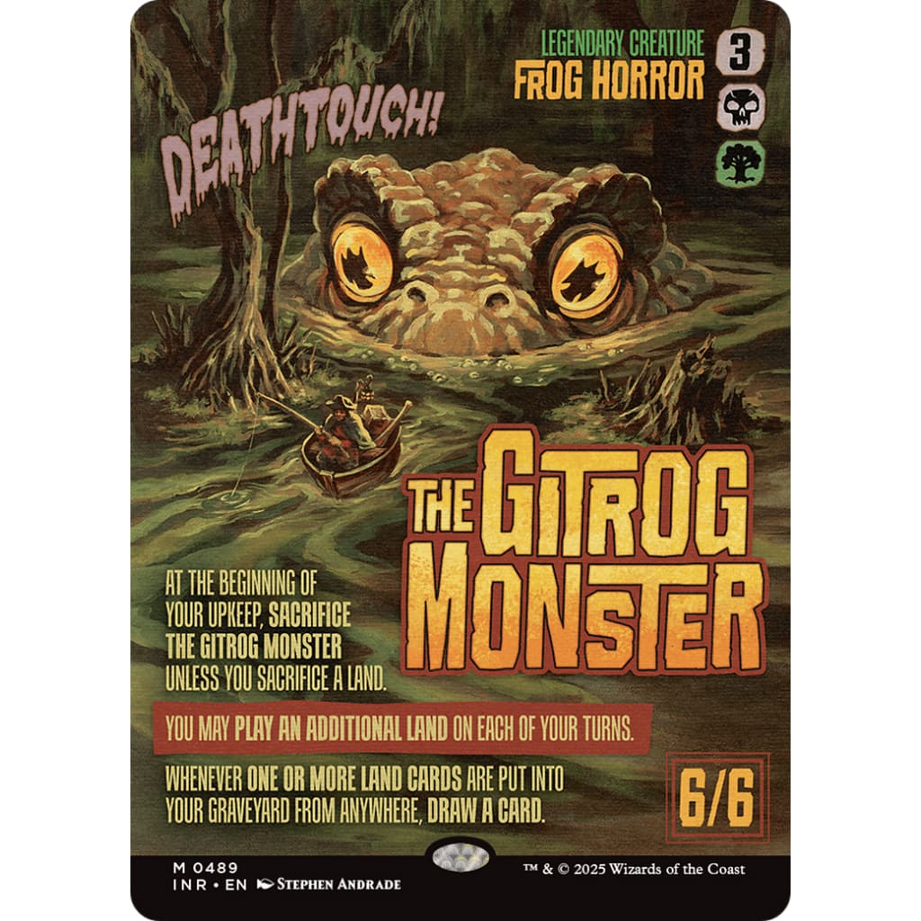 The Gitrog Monster (Showcase) (INR-489) Foil - Single