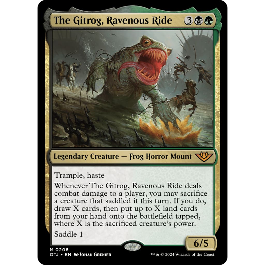 The Gitrog Ravenous Ride (OTJ-206) Foil - Single