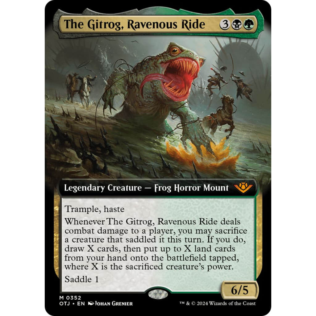 The Gitrog Ravenous Ride (OTJ-352): (Extended Art) - Single