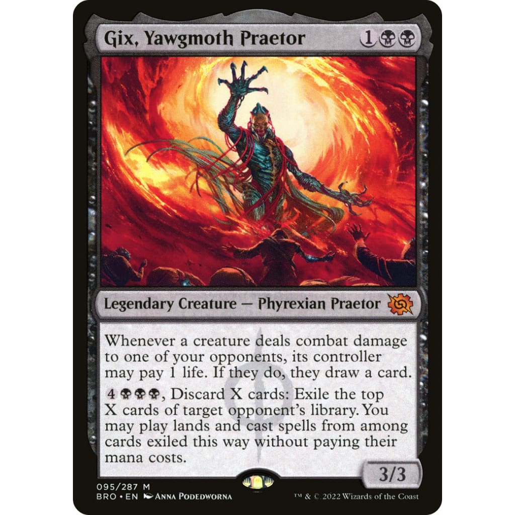 Gix Yawgmoth Praetor (BRO-095) - Single