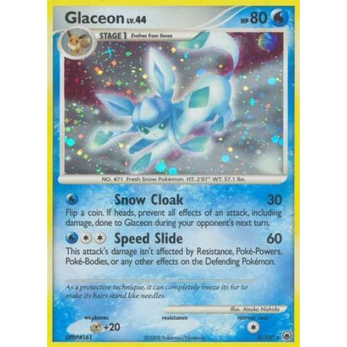 Glaceon (005/100) Holo Rare Holofoil - Single