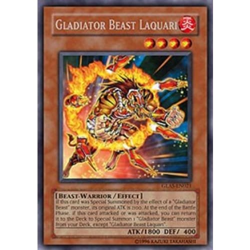 Gladiator Beast Laquari (GLAS-EN021) Rare Unlimited - Single