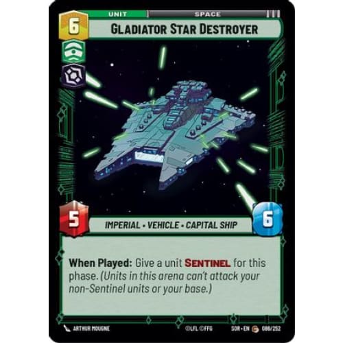 Gladiator Star Destroyer (086/252) - Spark of Rebellion