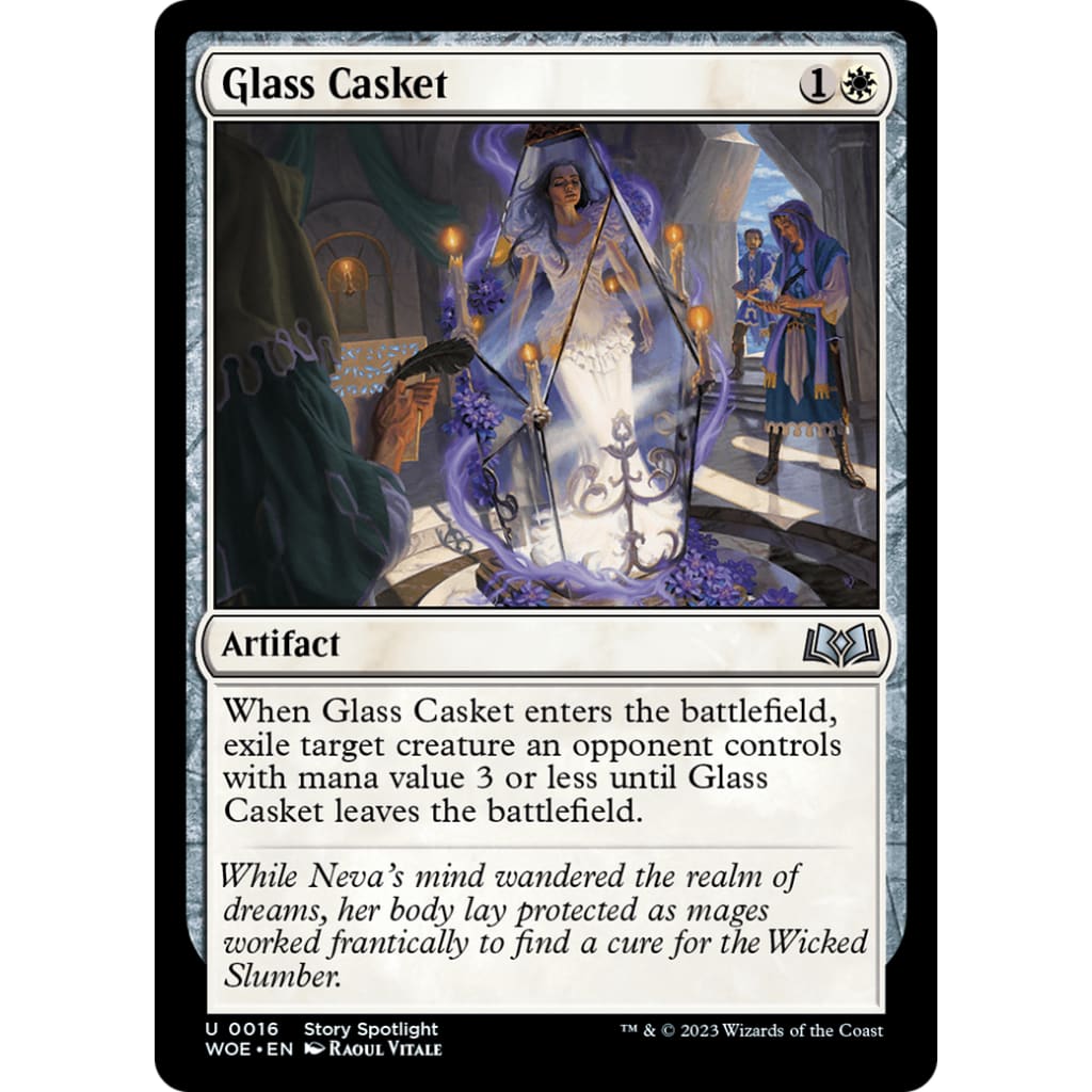 Glass Casket (WOE-016) - Single