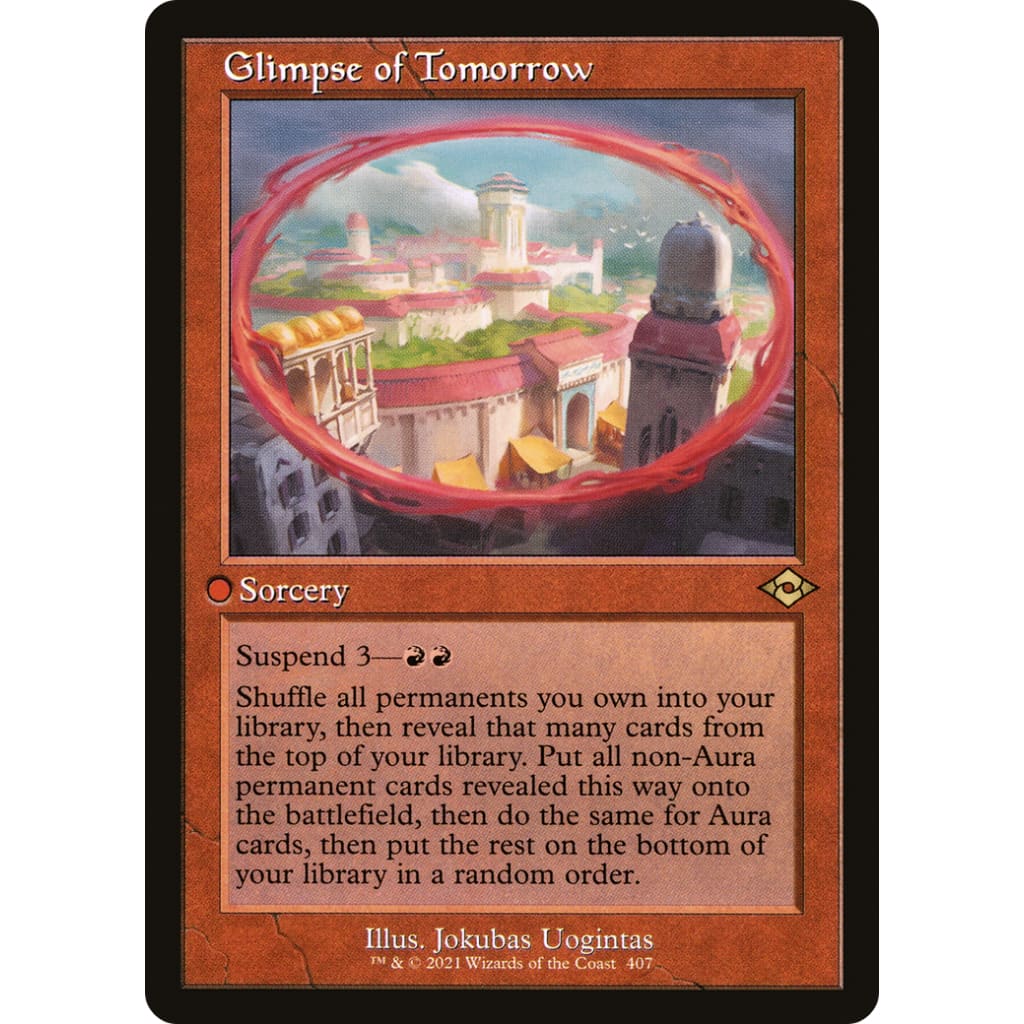 Glimpse of Tomorrow (MH2-407) - Single