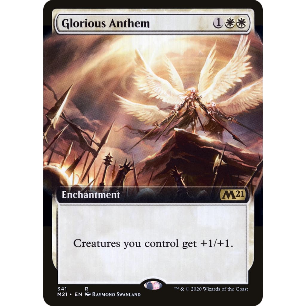 Glorious Anthem (M21-341): (Extended Art) Foil - Single