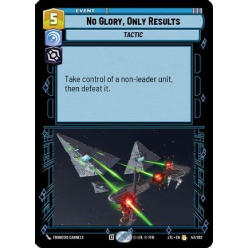 No Glory Only Results (043/262) - Single