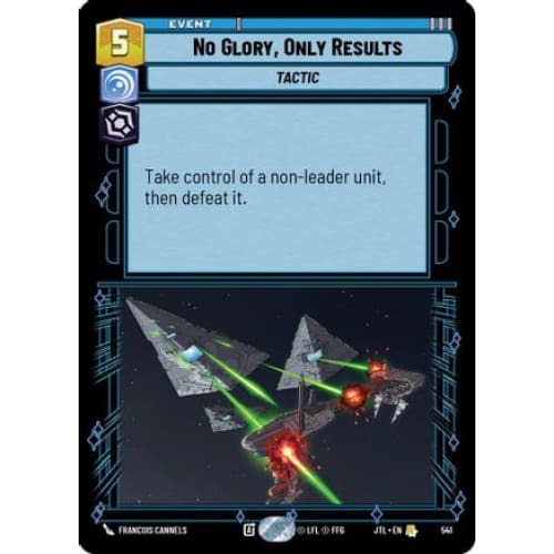 No Glory Only Results (Foil) (541) Foil - Single