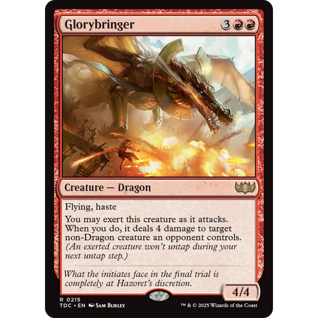 Glorybringer (TDC-215) - Single