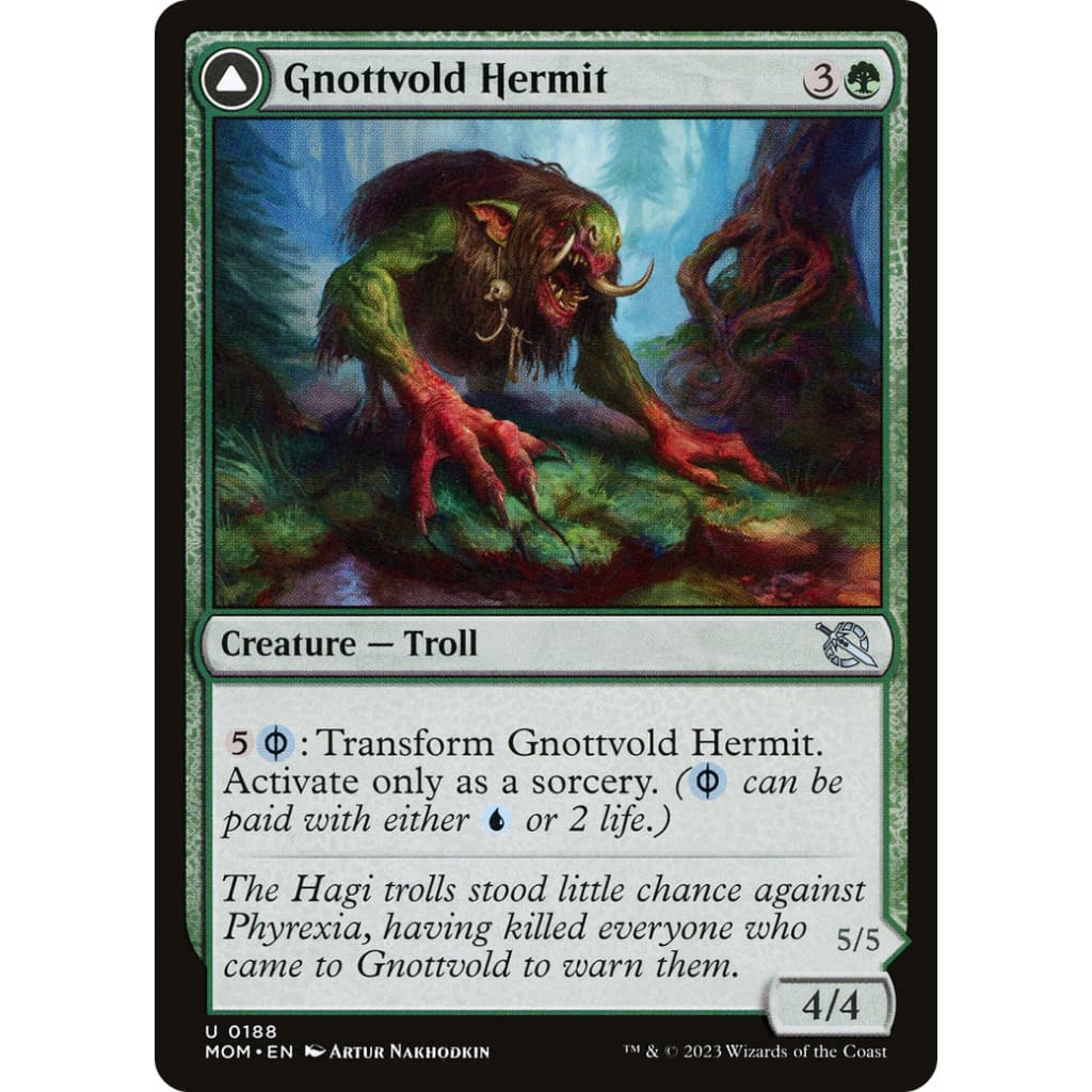Gnottvold Hermit // Chrome Host Hulk (MOM-188) - Single
