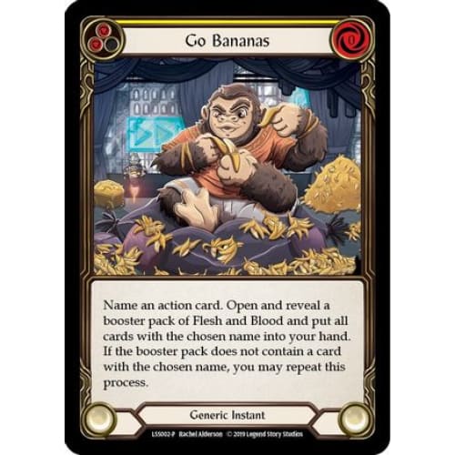 Go Bananas (FLESH AND BLOOD: PROMO CARDS) 1st Edition