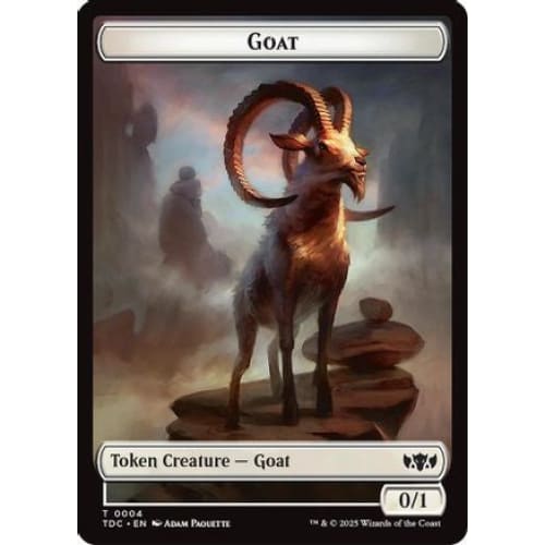 Goat // Timeless Witness Double-Sided Token (TDC-4 11)