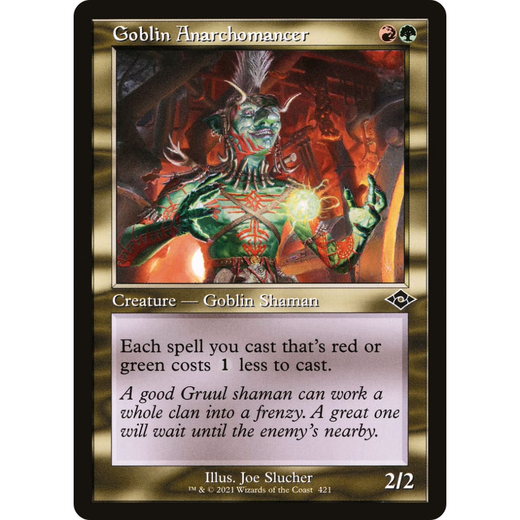 Goblin Anarchomancer (MH2-421) Etched Foil - Single