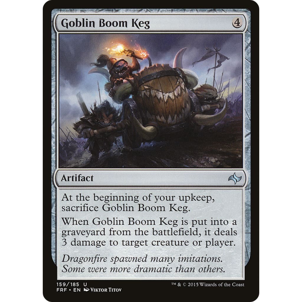 Goblin Boom Keg (FRF-159) - Single