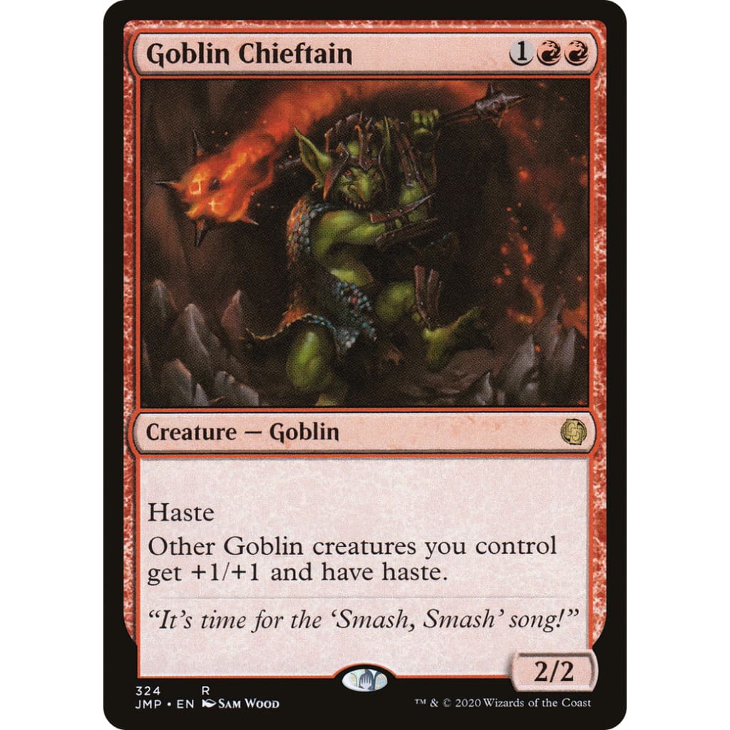 Goblin Chieftain (JMP-324) - Single
