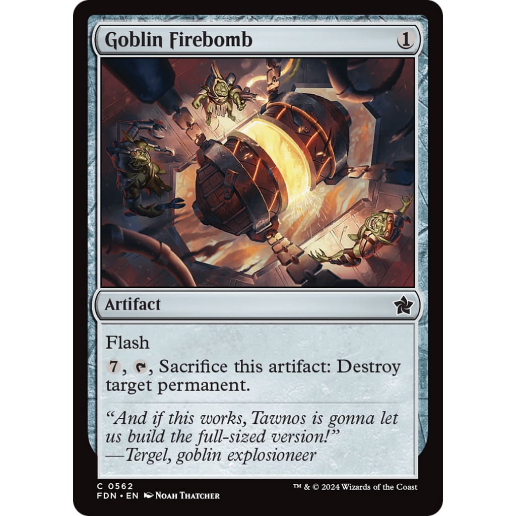 Goblin Firebomb (FDN-562) - Single