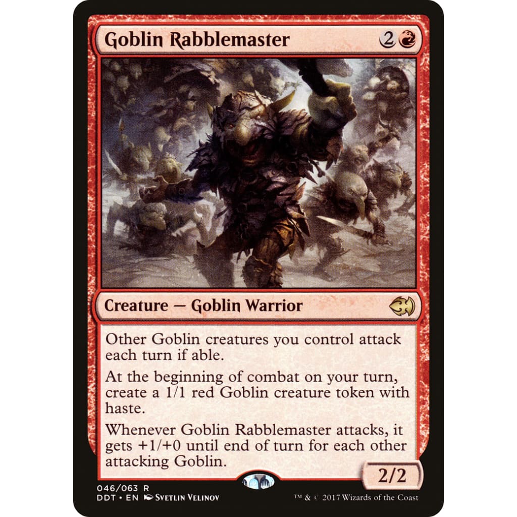 Goblin Rabblemaster (DDT-046) - Single