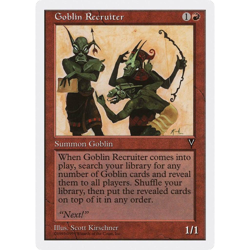 Goblin Recruiter (ATH-038) - Single