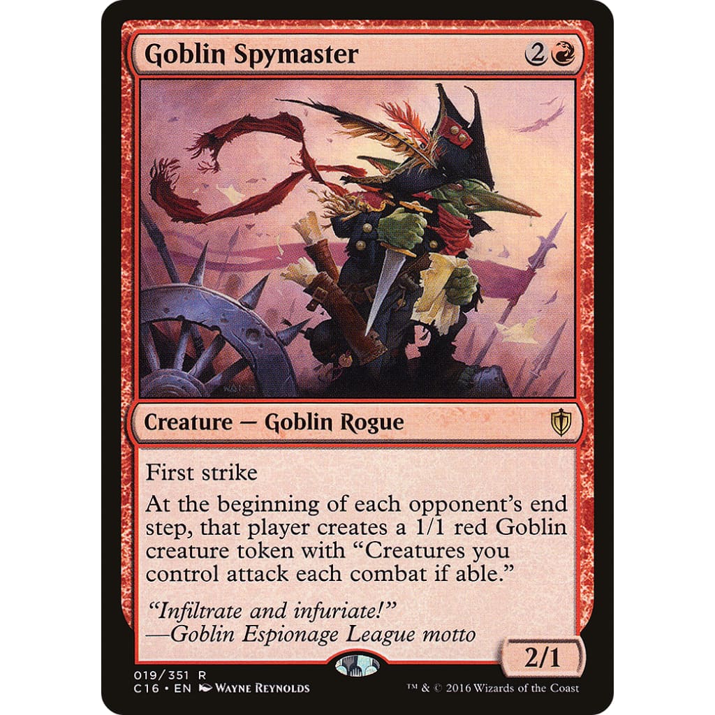 Goblin Spymaster (C16-019) - Single