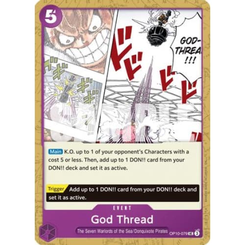 God Thread (Reprint) OP10-079 UC Premium Booster -The Best-