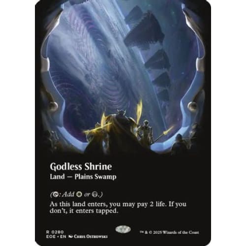 Godless Shrine (Borderless) (EOE-280) Foil - Single
