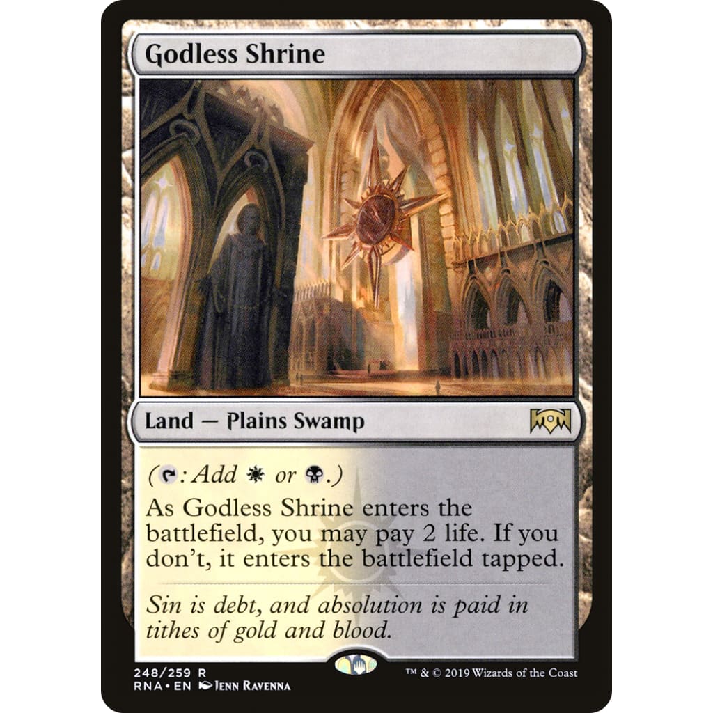 Godless Shrine (RNA-248) Foil - Single