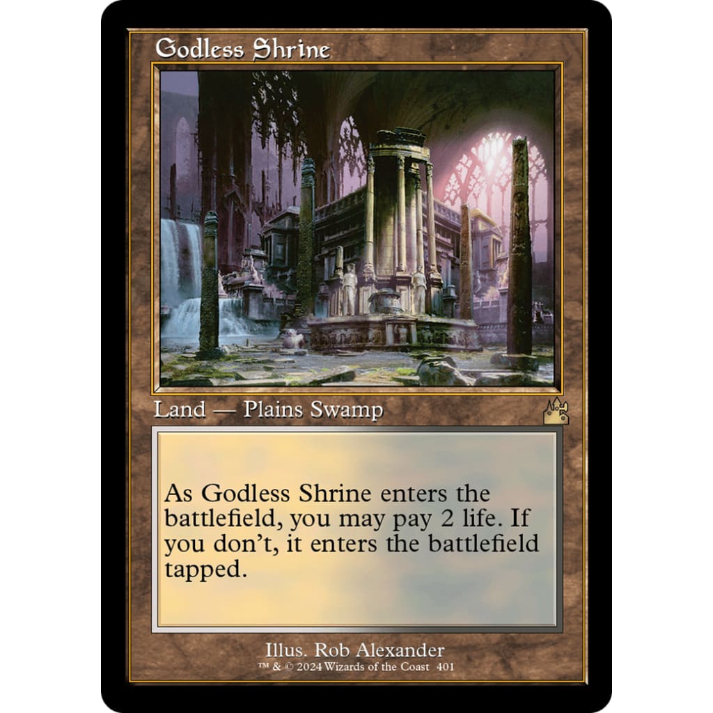 Godless Shrine (RVR-401) Foil - Single