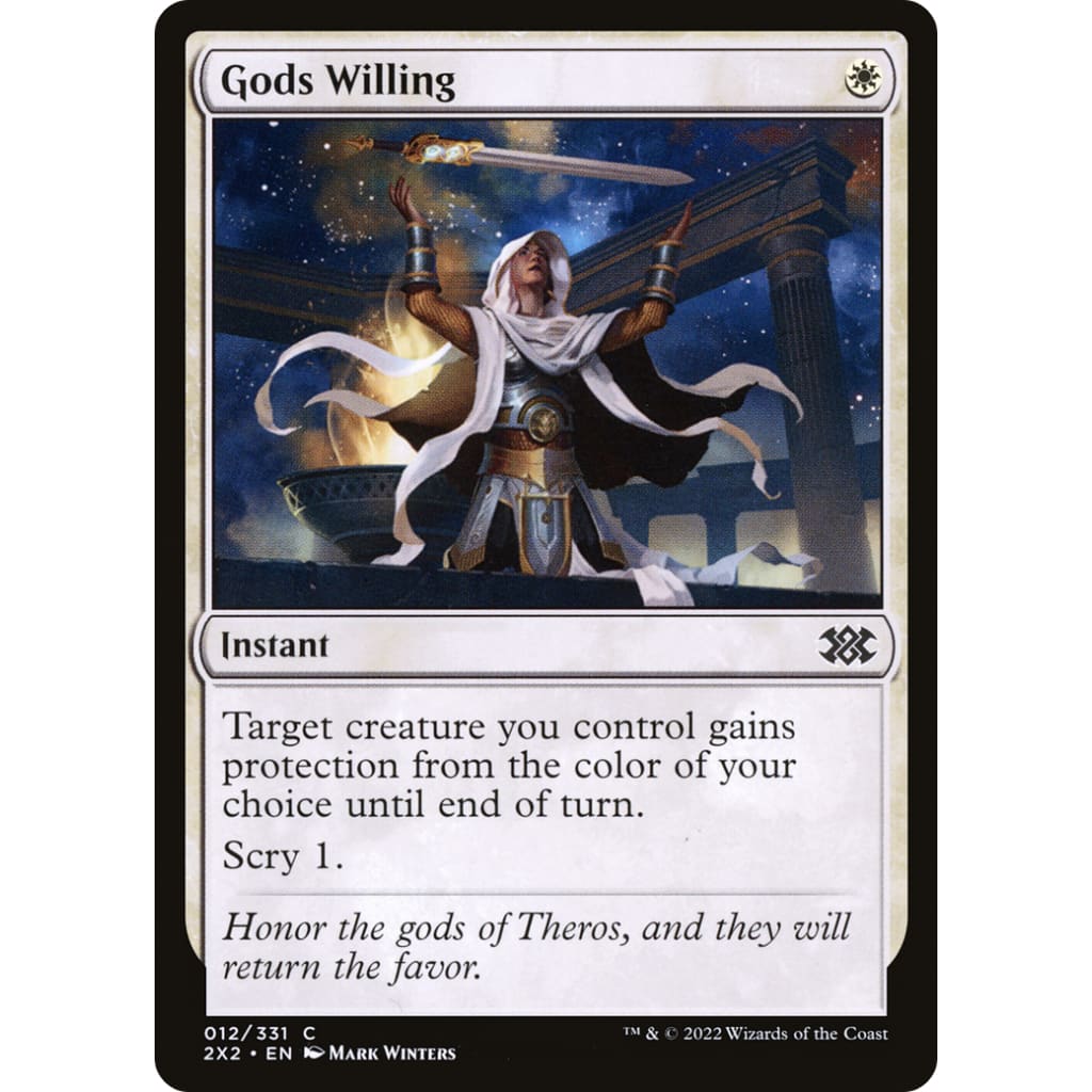 Gods Willing (2X2-012) - Single