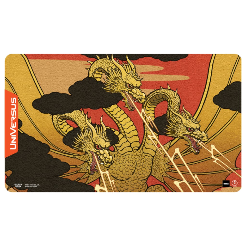 Godzilla PLaymat: King Ghidorah