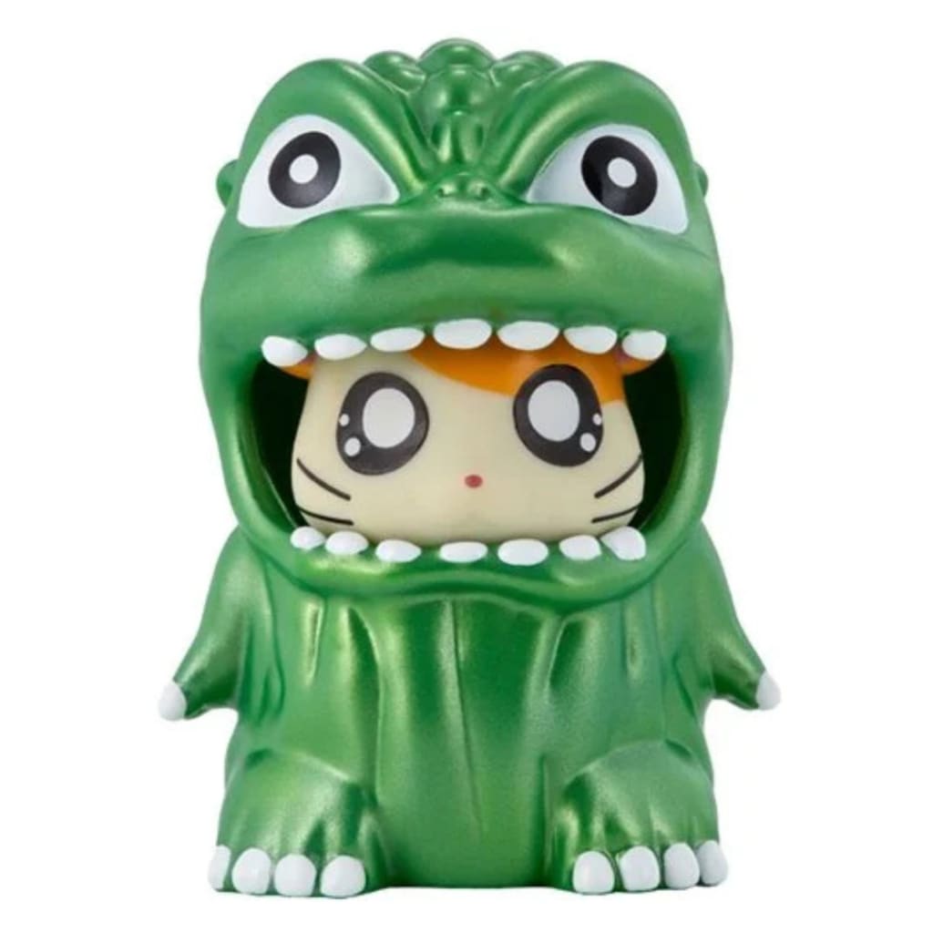 Godzilla x Hamtaro Chibi Ham-kun Metallic Green Movie