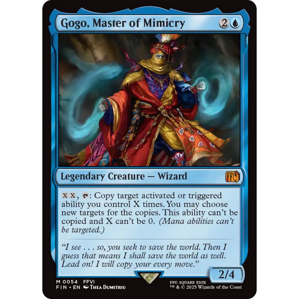 Gogo Master of Mimicry (FIN-054) Foil - Single