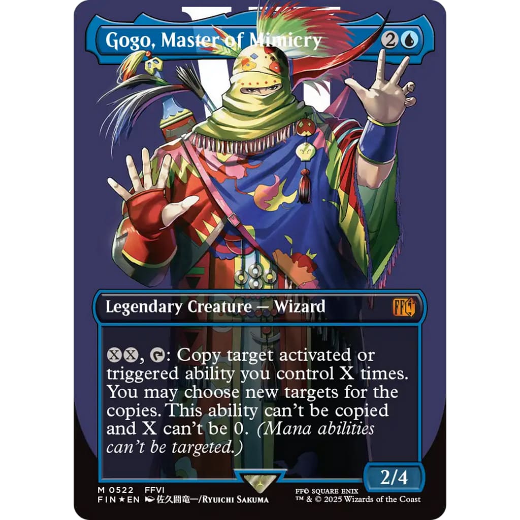 Gogo Master of Mimicry (FIN-522) (Borderless) Foil - Single