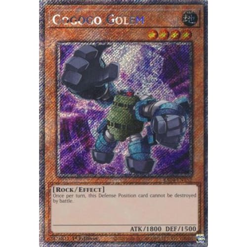 Gogogo Golem (Platinum Secret Rare) - RA04-EN152 Platinum