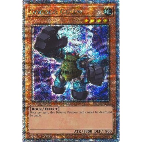 Gogogo Golem (Quarter Century Secret Rare) - RA04-EN152