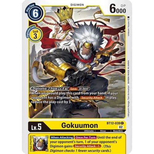 Gokuumon - BT12-039 - Common - Single