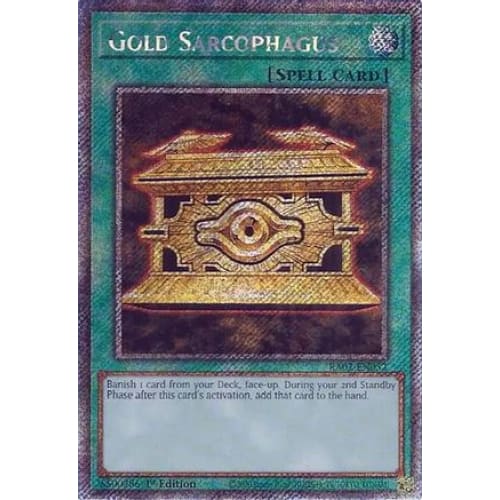 Gold Sarcophagus (Platinum Secret Rare) - RA02-EN052