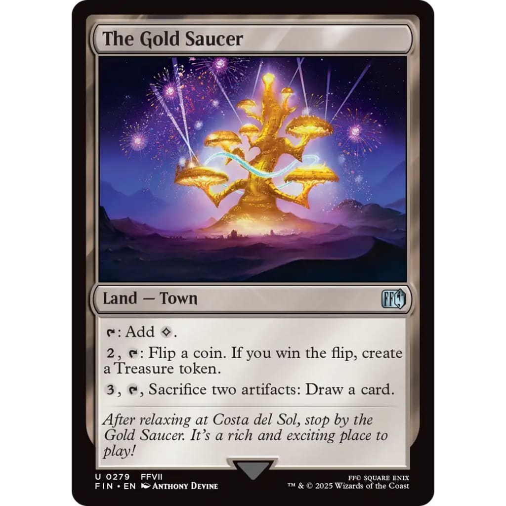 The Gold Saucer (FIN-279) - Single